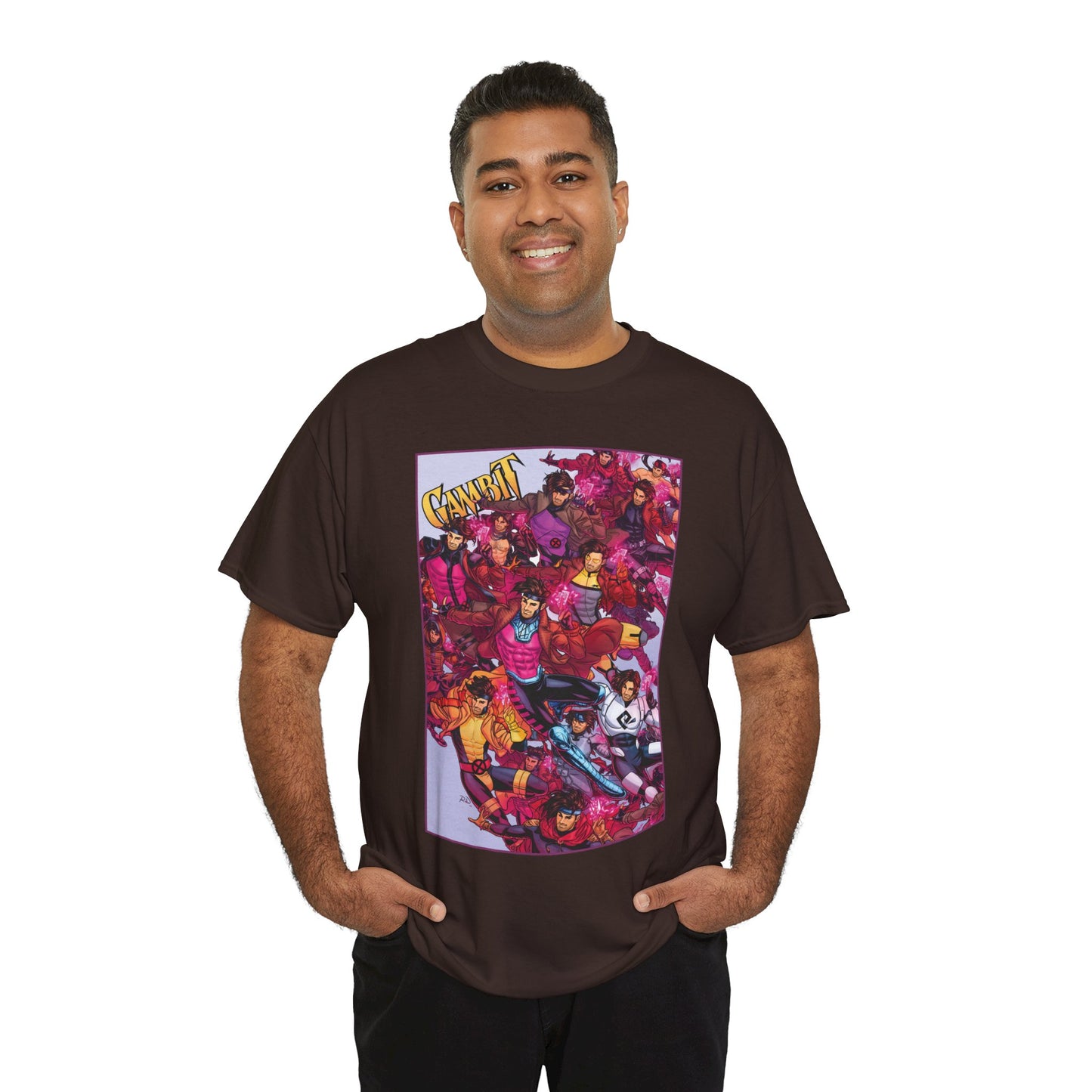 Gambit T-Shirt - Russell Dauterman Art - X-Men Member, Remy LeBeau - Marvel Comics