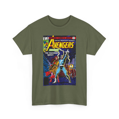 Avengers #185 T-Shirt - George Perez Art - Quicksilver, Scarlet Witch - Marvel Comics