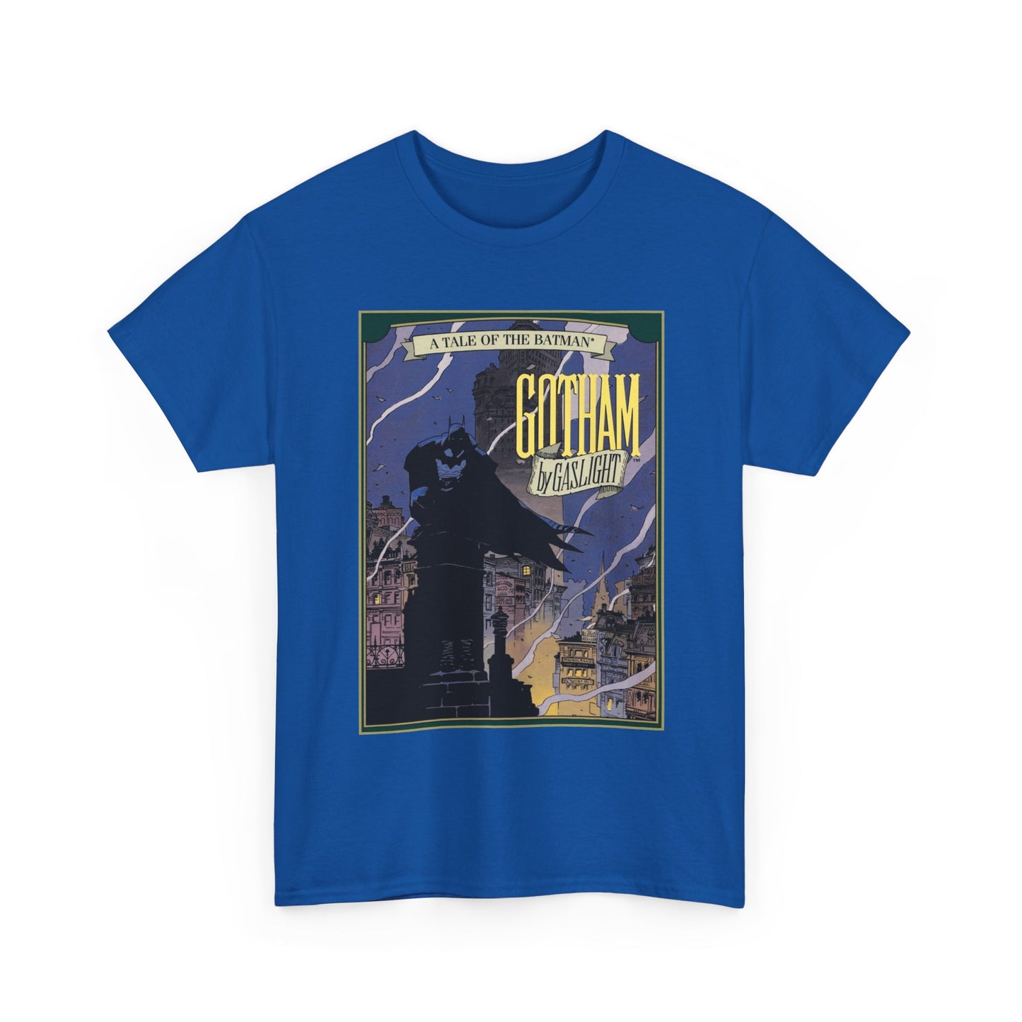 Batman: Gotham by Gaslight T-Shirt - Mike Mignola Art - 19th Century Jack the Ripper Story - Elseworlds - DC Comics