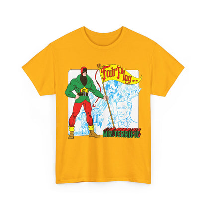 Mr Terrific T-Shirt - Stephen DeStefano Art - Who's Who in the DC Universe Entry - DC Comics