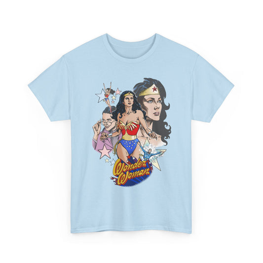 Wonder Woman (Lynda Carter) T-Shirt - Phil Jimenez Art - DC Comics