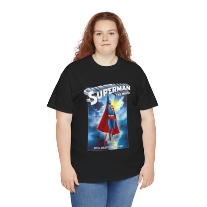 Superman The Movie T-Shirt - DC Comics - Man of Steel - Christopher Reeve 1978