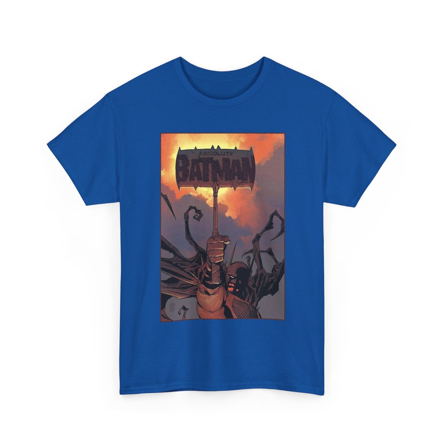 Absolute Batman T-Shirt - Giussepe Camuncoli Art - Raising the Hammer - Gotham Hero - DC Comics All-In