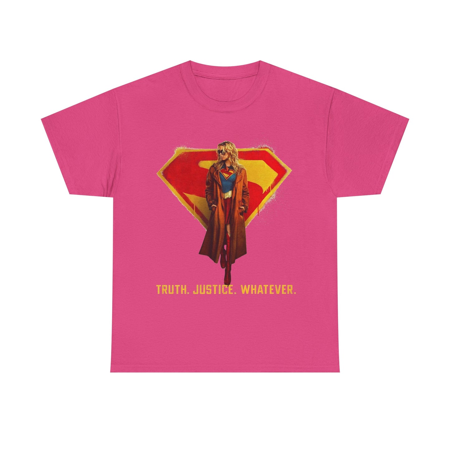 Supergirl Movie T-Shirt - Milly Alcock - Truth Justice Whatever - 2026 - Kara Zor-El - DC Comics, DC Studios