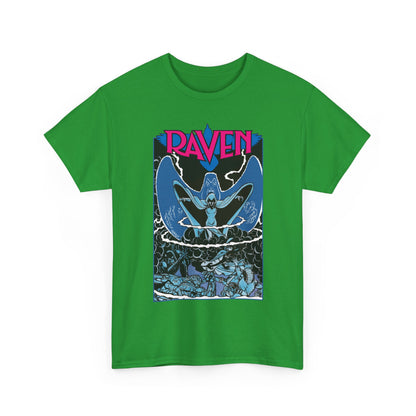 Raven T-Shirt - George Perez Art - New Teen Titans, Trigon - DC Comics