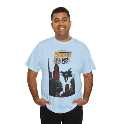 Batman: Dark Knight, Dark City T-Shirt - Mike Mignola Art - Gotham City, Bruce Wayne - 1990s Cover Art - DC Comics