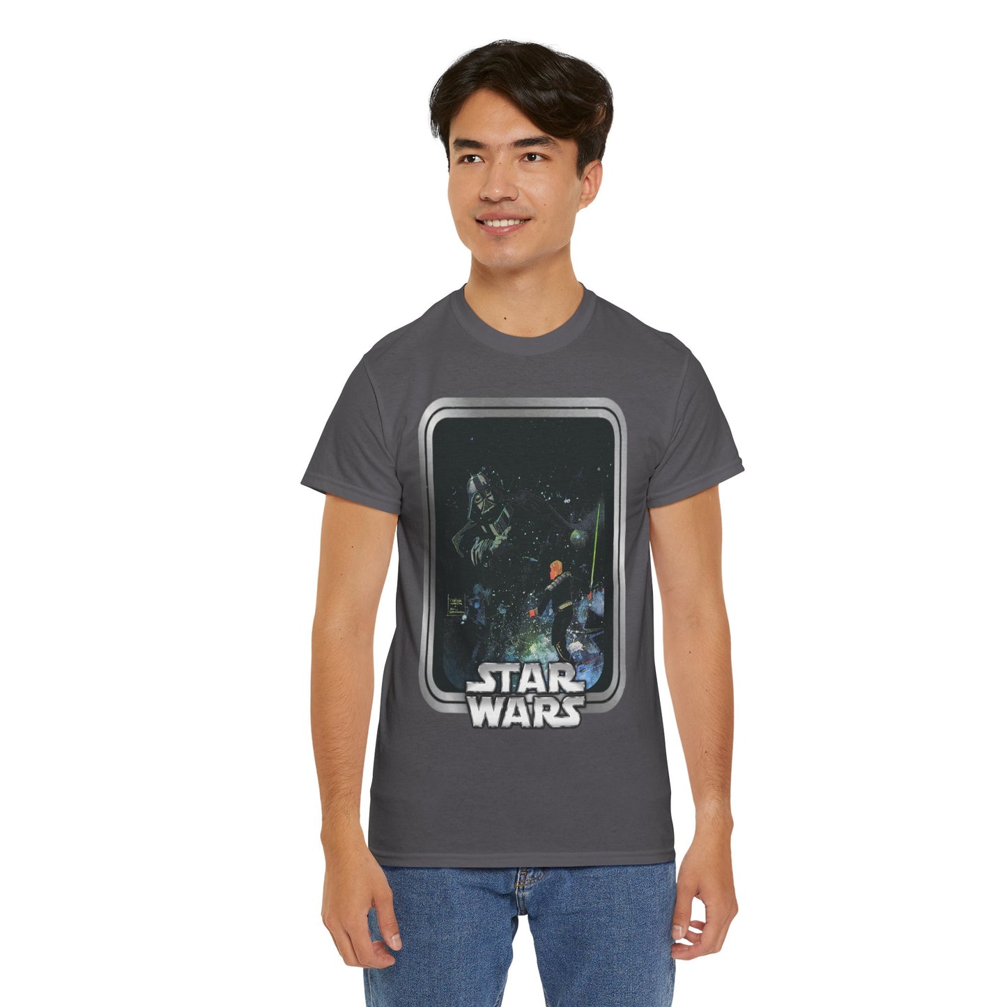 Luke Skywalker & Darth Vader T-Shirt - Star Wars Marvel Comics Art