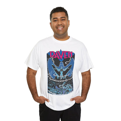 Raven T-Shirt - George Perez Art - New Teen Titans, Trigon - DC Comics