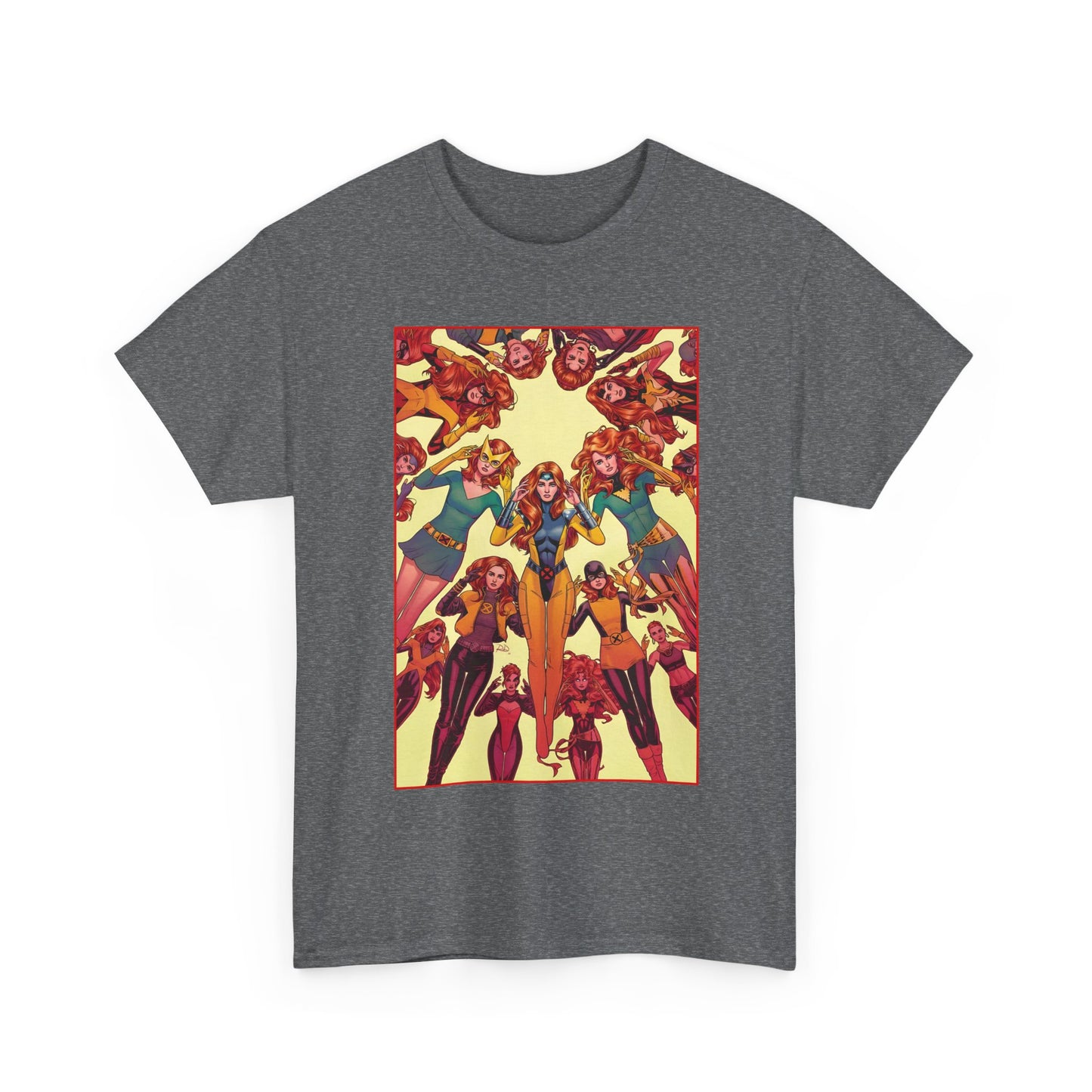 Jean Grey T-Shirt - Russell Dauterman Art - Marvel Girl, Dark Phoenix - X-Men Variant Cover - Marvel Comics