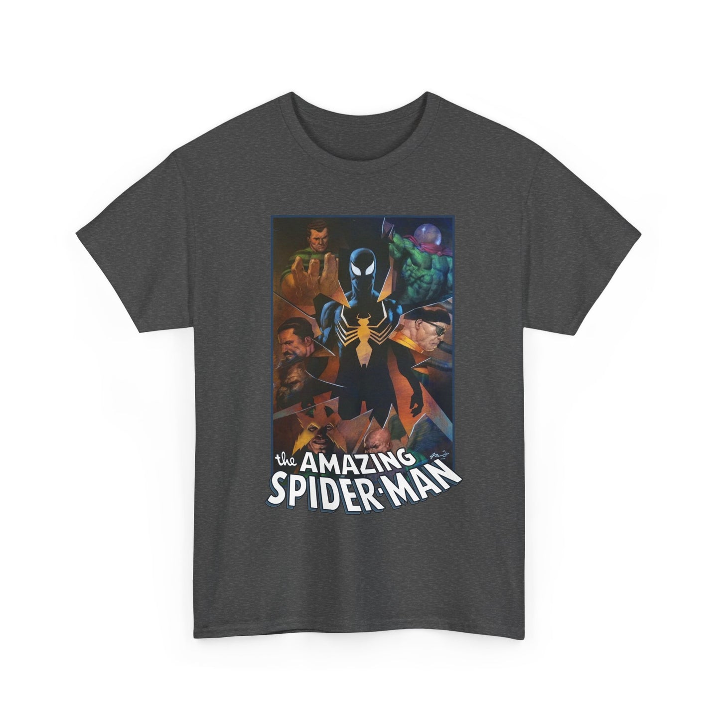 Amazing Spider-Man & Sinister Six T-Shirt - Ariel Olivetti Art - Marvel Comics