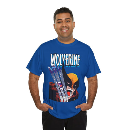 Wolverine T-Shirt - Amazing Todd McFarlane Art - Classic Image Vs Incredible Hulk - Marvel Comics - Logan