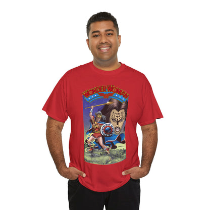 Wonder Woman T-Shirt - George Perez Art - Cheetah, 1980s - DC Comics