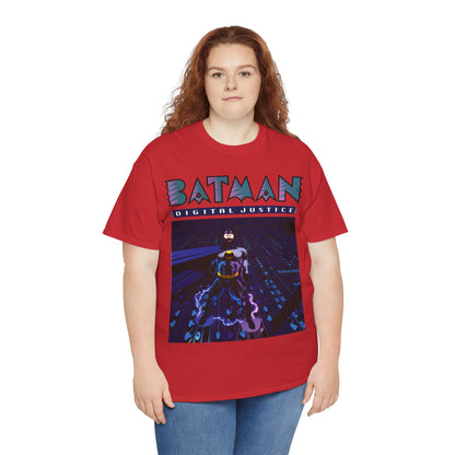 Batman Digital Justice T-Shirt - Pepe Moreno Computer Generated Art - Graphic Novel - Gotham City, Bruce Wayne - DC Comics