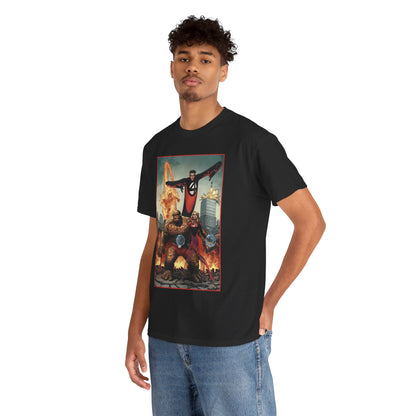 Fantastic Four T-Shirt - Arthur Adams Art - Marvel Comics