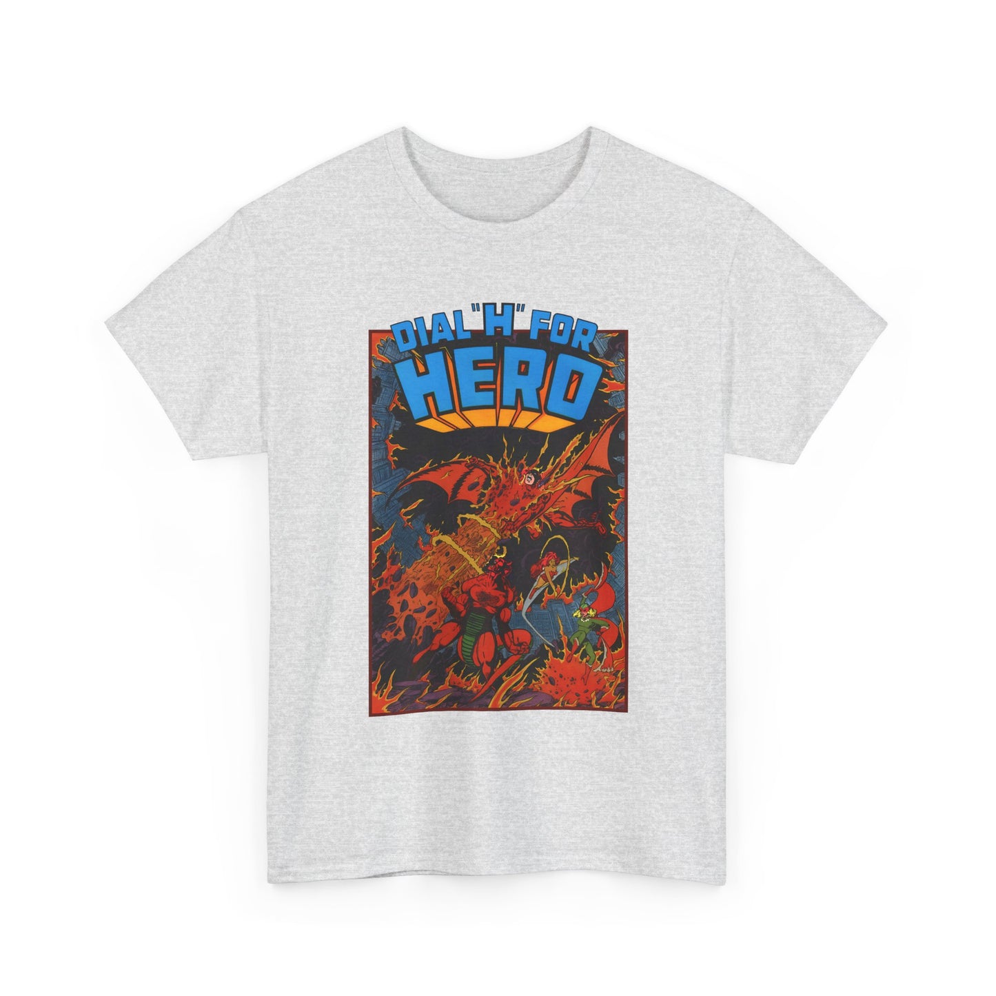 Dial "H" For Hero T-Shirt - George Perez Art - Adventure Comics Series - DC Comics