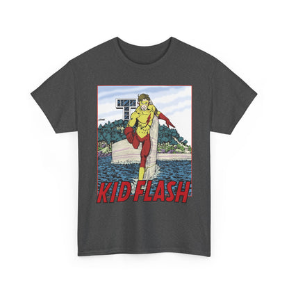 Kid Flash T-Shirt - George Perez Art - Wally West - New Teen Titans Member - Titans Tower - Future Flash - DC Comics