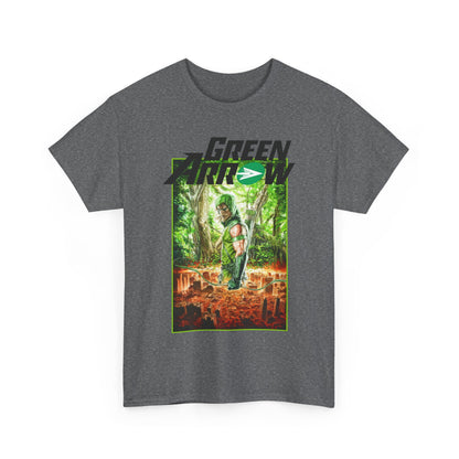 Green Arrow T-Shirt - Mauro Cascioli Art - Brightest Night Cover - Emerald Archer - DC Comics