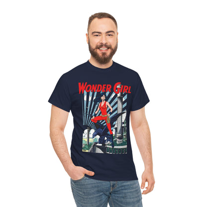 Wonder Girl T-Shirt - George Perez Art - New Teen Titans Member & Leader - Donna Troy, Sister of Wonder Woman - Amazon Warrior - DC Comics