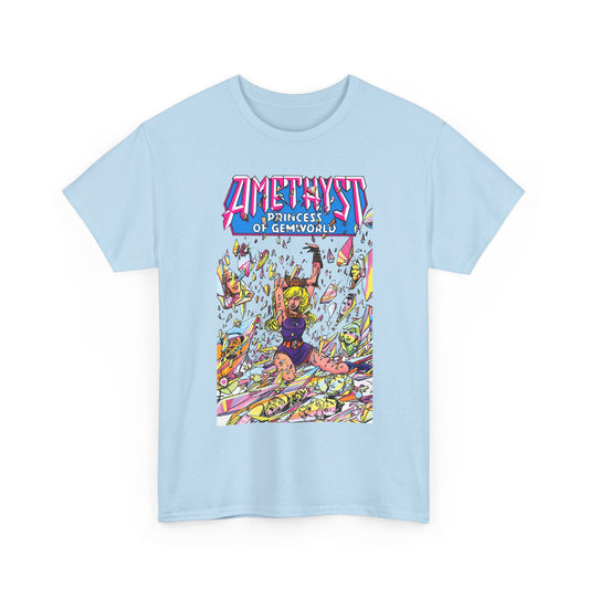 Amethyst Princess of Gemworld T-Shirt - George Perez Art - Lord Topaz, Dark Opal, Granch, Citrina - DC Comics