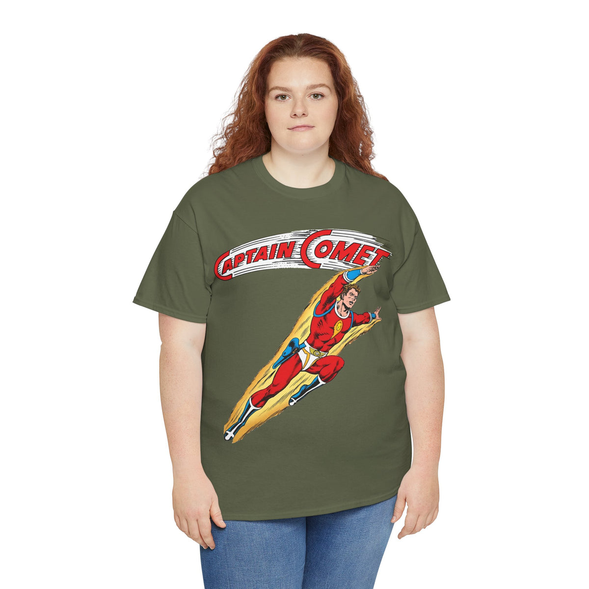 Captain Comet T-Shirt - Murphy Anderson Art - Silver Age Hero - DC Comics
