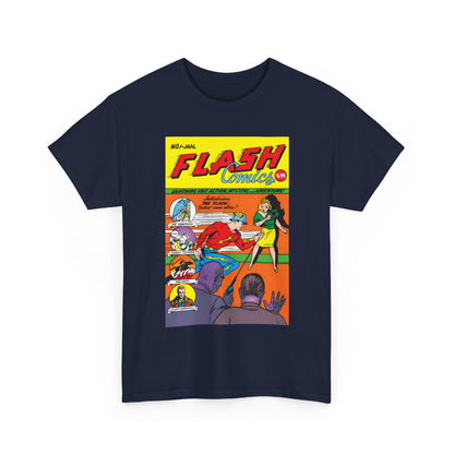 Flash Comics #1 T-Shirt - Jay Garrick, Golden Age Flash - JSA Member - DC Comics