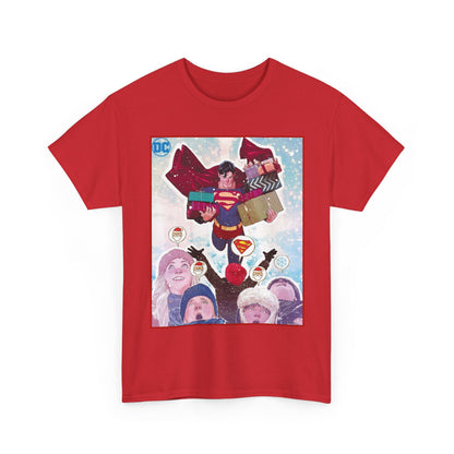 Superman Santa T-Shirt - Mitch Gerads Art - DC Comics