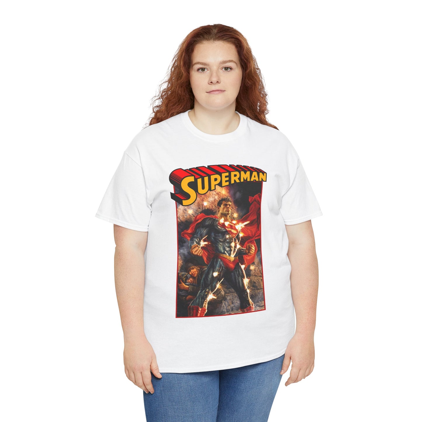 Superman T-Shirt - Lee Bermejo Art - Action Comics Variant Cover - Man of Steel, Metropolis - DC Comics