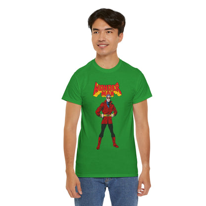 Wonder Man T-Shirt - George Perez Art - West Coast Avengers - Marvel Comics - Simon Williams - Safari Jacket Look