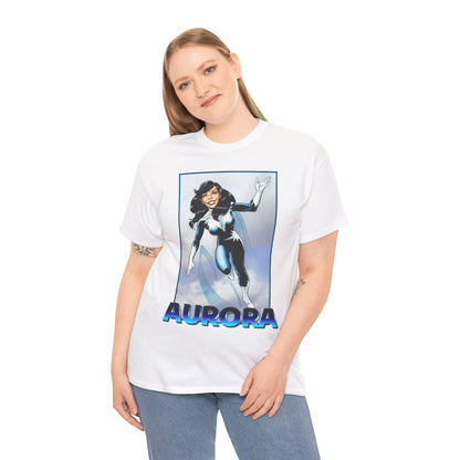 Aurora T-Shirt - John Byrne Art - Alpha Flight Member - Marvel Comics