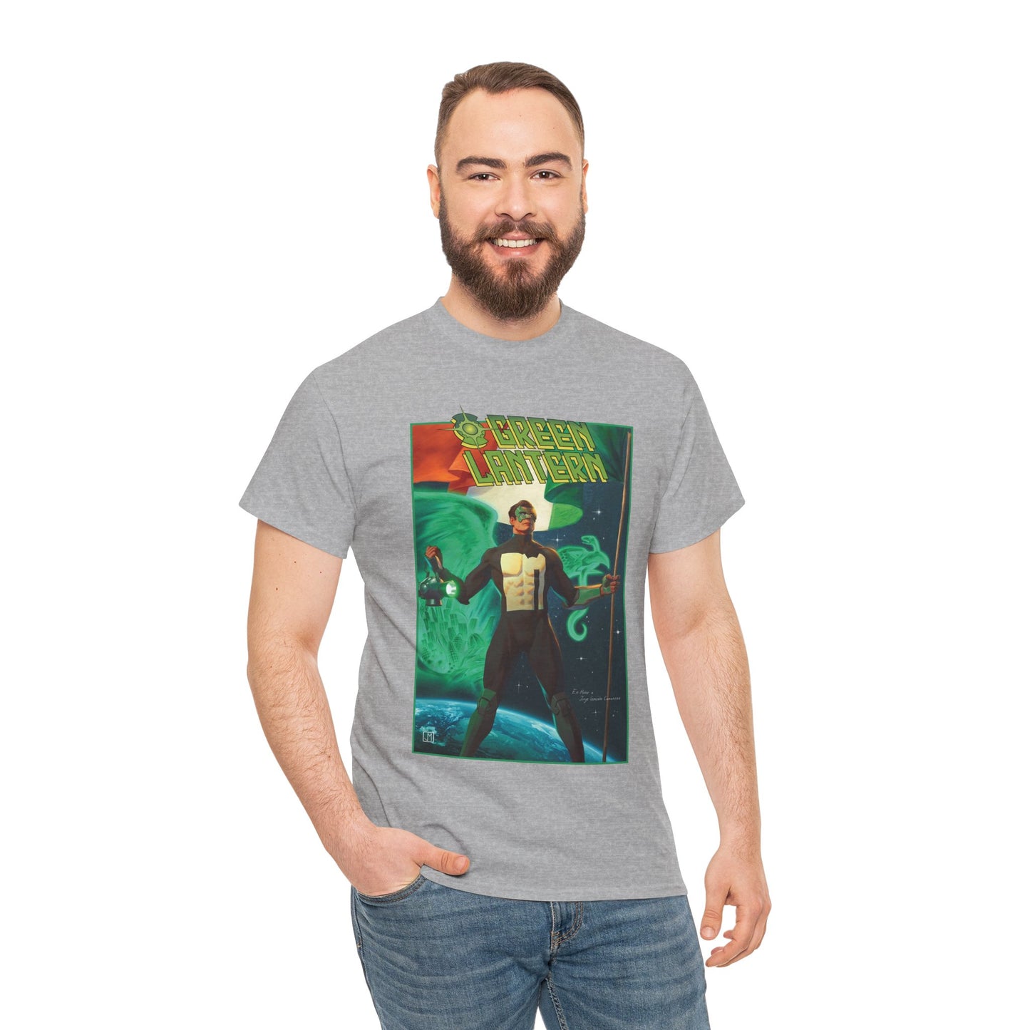 Green Lantern (Kyle Rayner) T-Shirt - Jorge Molina Art - Hispanic Heritage Month Cover - DC Comics