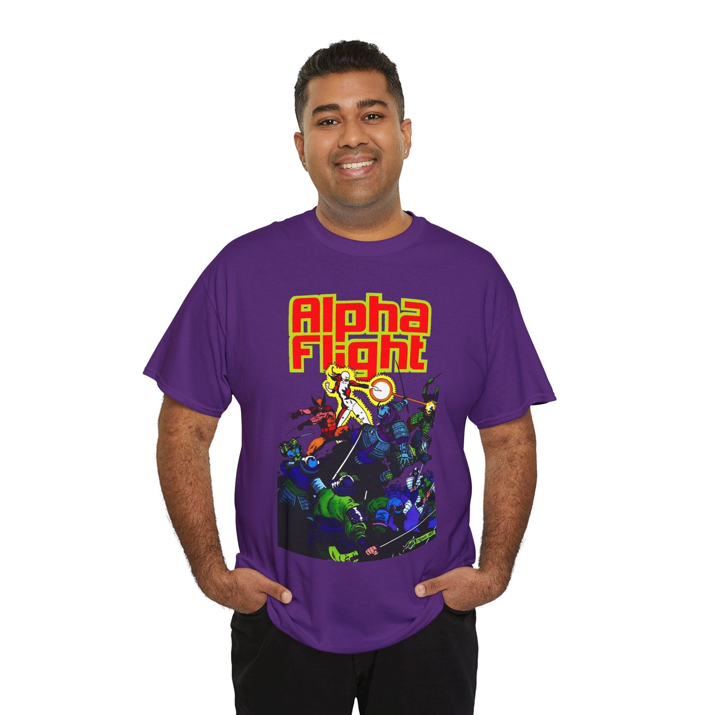 Alpha Flight T-Shirt - Mike Mignola Art