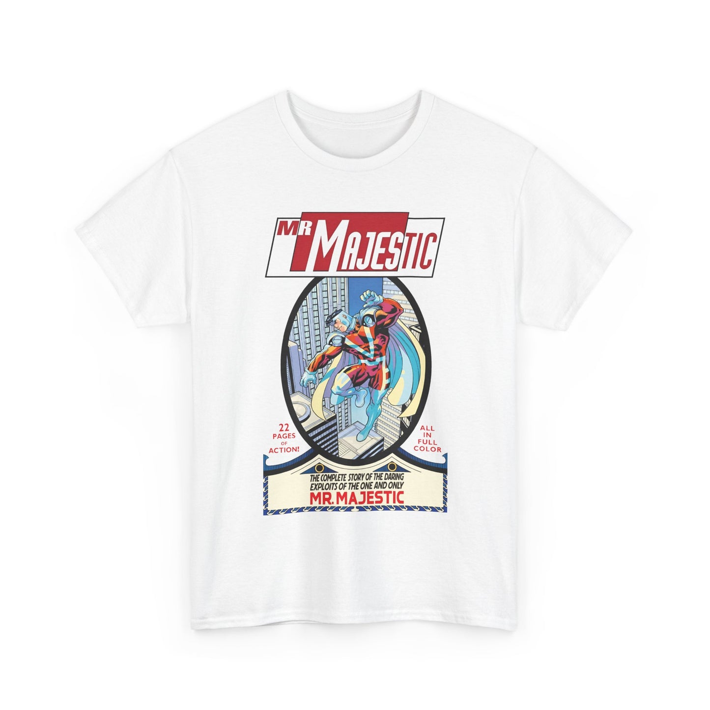 Mr. Majestic T-Shirt - Ed McGuiness Art - DC/Wildstorm Comics