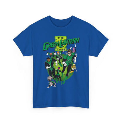 Green Lantern Corps T-Shirt - Joe Staton Art - Hal Jordan, John Stewart, Arisia, Kilowog, Katma Tui - DC Comics