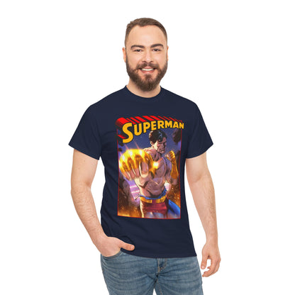 Superman T-Shirt - Lucas Meyer Art - DC K.O. Cover Art - Man of Steel - DC Comics