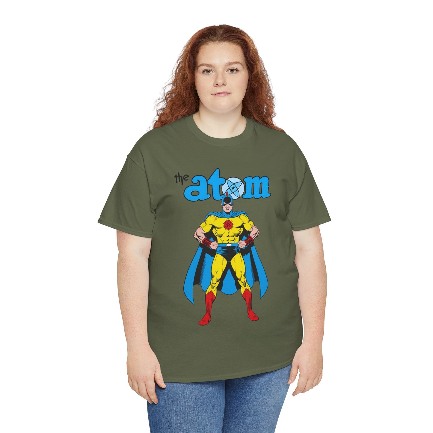 Golden Age Atom T-Shirt - Al Pratt, Justice Society of America (JSA) Member - DC Comics