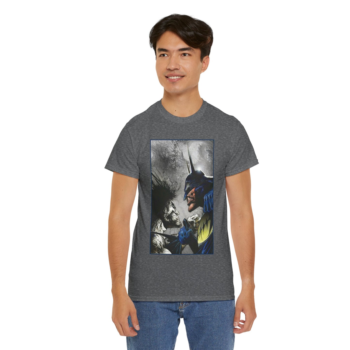 Batman Vs Lobo T-Shirt - Sam Keith Art - DC Comics