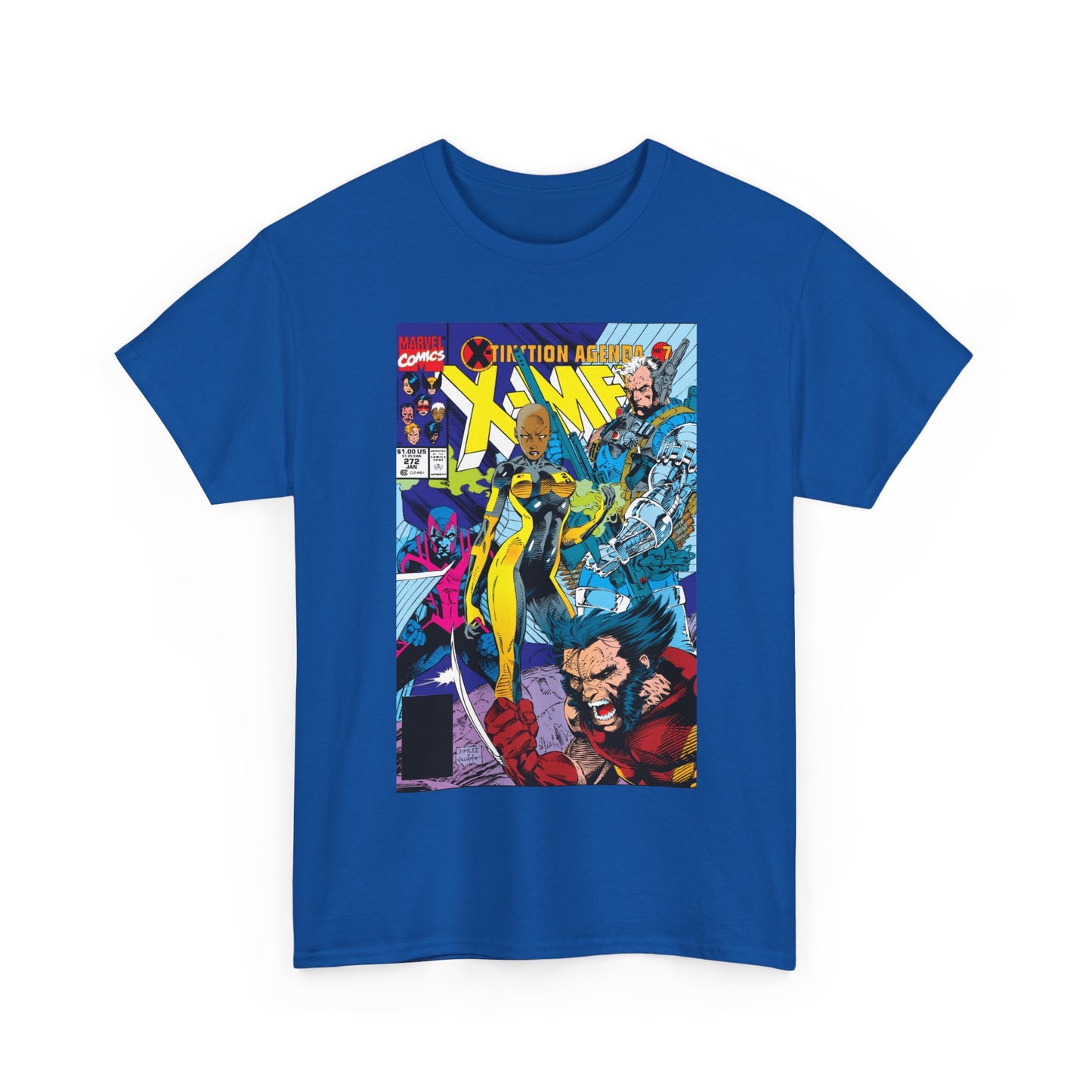 Uncanny X-Men #272 T-Shirt - Jim Lee Art - Marvel Comics