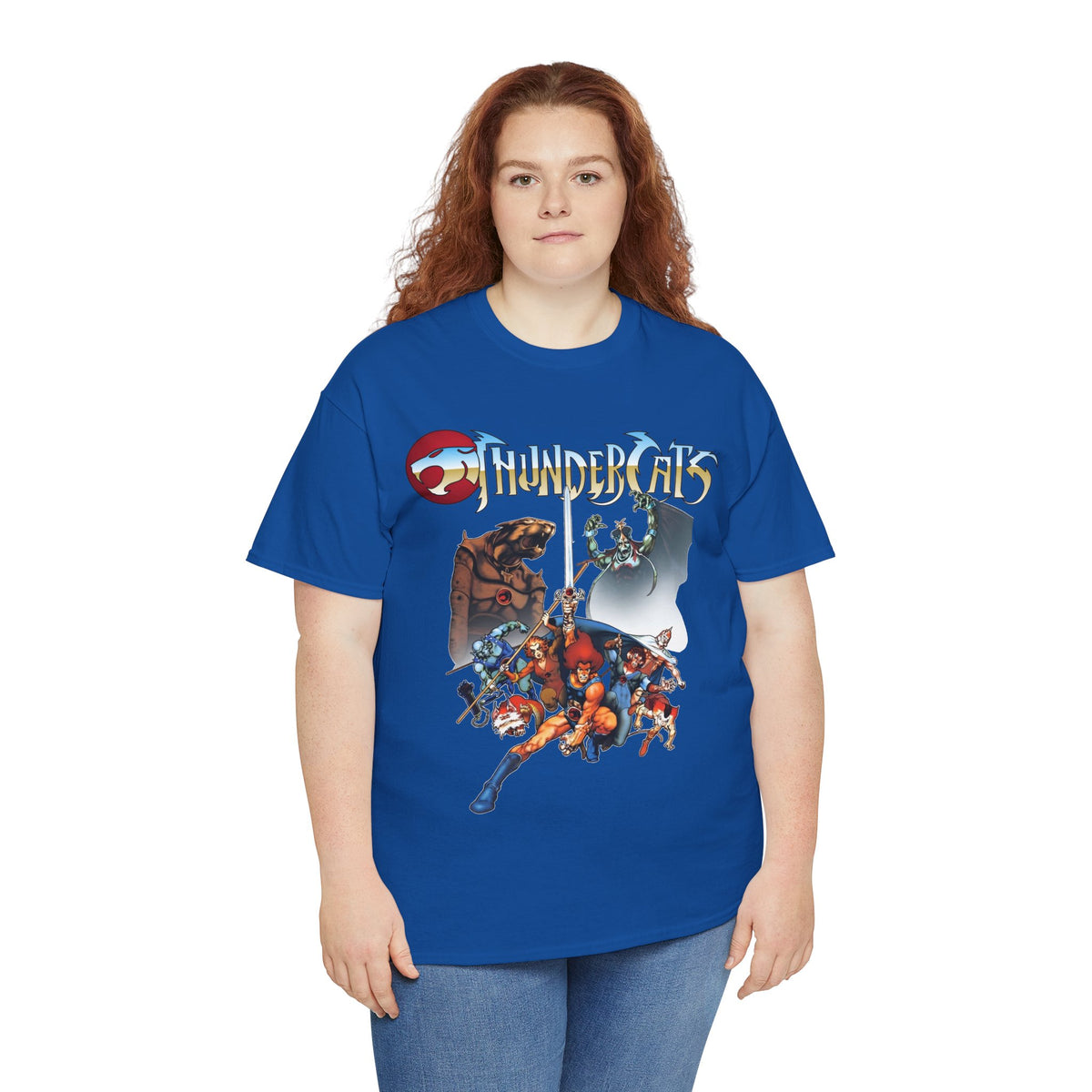 Thundercats T-Shirt - Lion-O, Panthro, Cheetara, Tygra, Snarf, WilyKit and WilyKat, Mumm-Ra