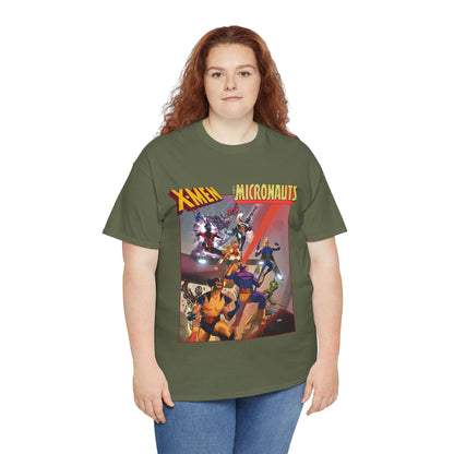 Uncanny X-Men/Micronauts T-Shirt - Taurin Clarke Art - Marvel Comics