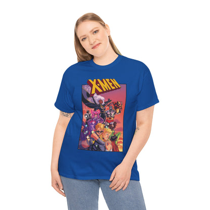 X-Men Outback T-Shirt - Russell Dauterman Art - Storm, Wolverine, Psylocke, Longshot, Havok, Rogue, Colossus, Dazzler - Marvel Comics