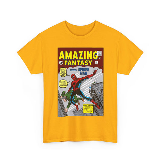 Amazing Fantasy #15 T-Shirt - Steve Ditko Art - 1st Appearance of Spider-Man - 2026 Movie - Marvel Comics