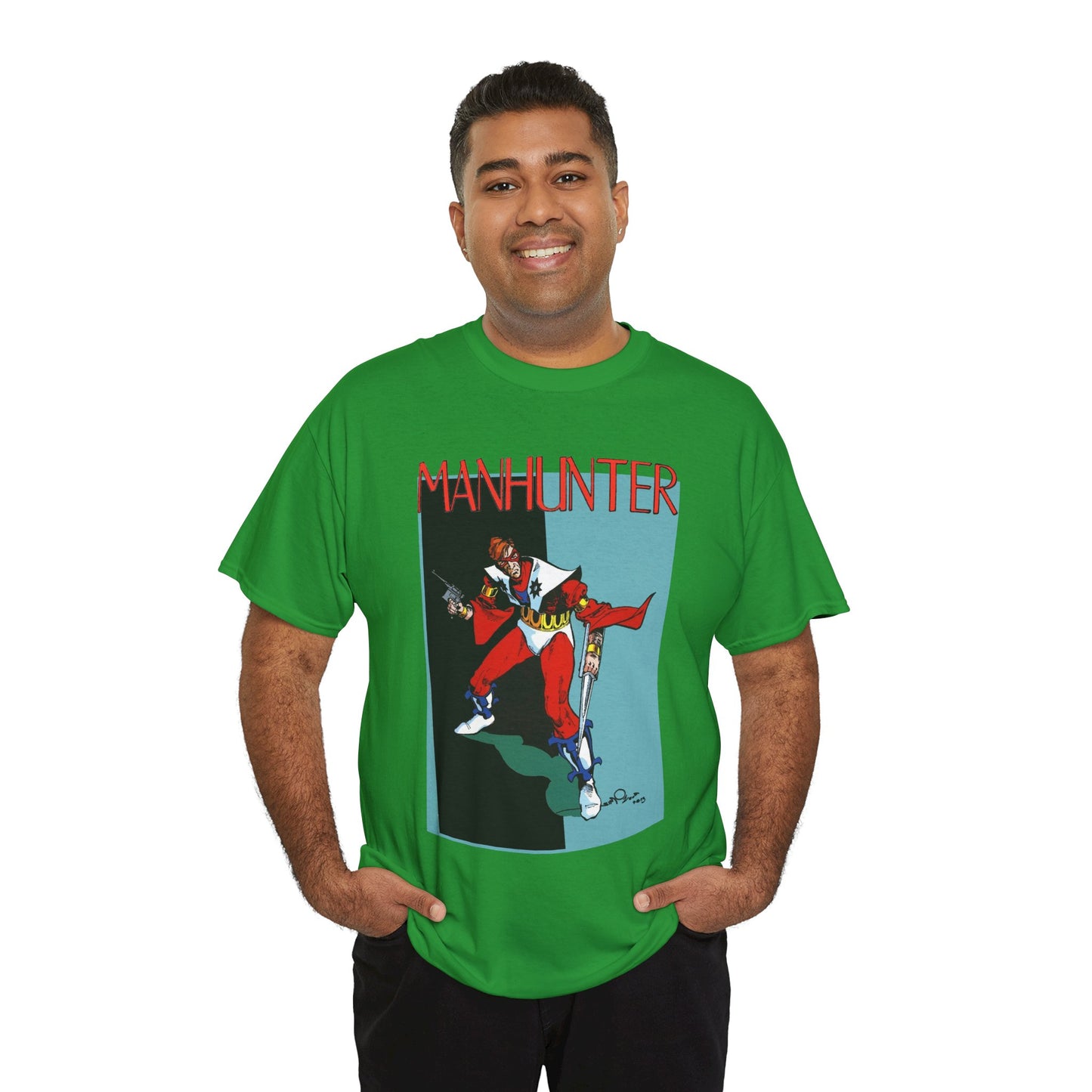 Manhunter T-Shirt - Walt Simonson Art - Detective Comics - Paul Kirk - DC Comics - Batman Connection