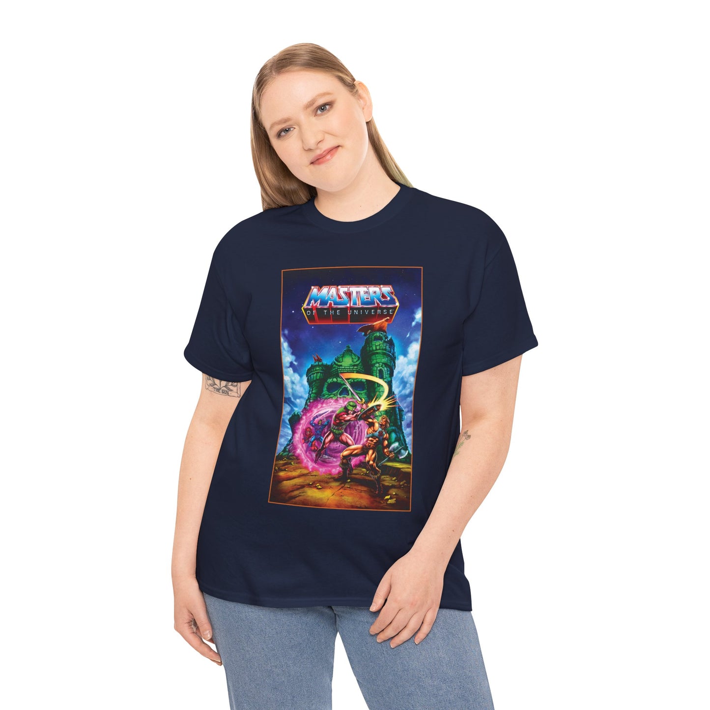 Masters of the Universe T-Shirt- He-Man Vs Tri-Klops, Skeletor and Beast Man - New 2026 Movie with Nicholas Galitzine