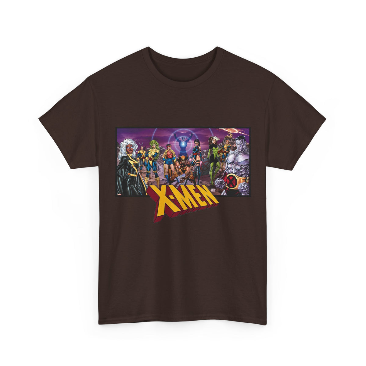 X-Men T-Shirt - Jim Lee Art - Wolverine, Storm, Colossus, Psylocke, Rogue, Forge - Marvel Comics