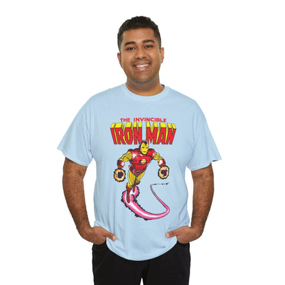 Iron Man T-Shirt - George Perez Art - Tony Stark in his Armor - Avengers Member - MCU - Marvel Comics