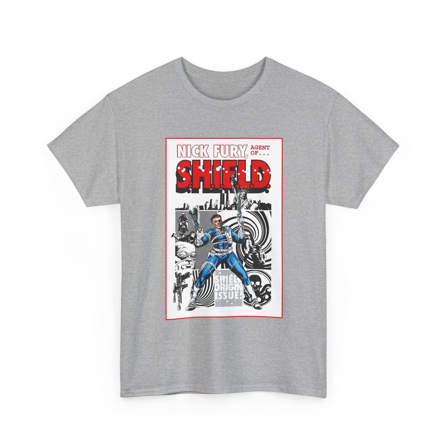 Nick Fury, Agent of SHIELD T-Shirt - Jim Steranko Art - Marvel Comics