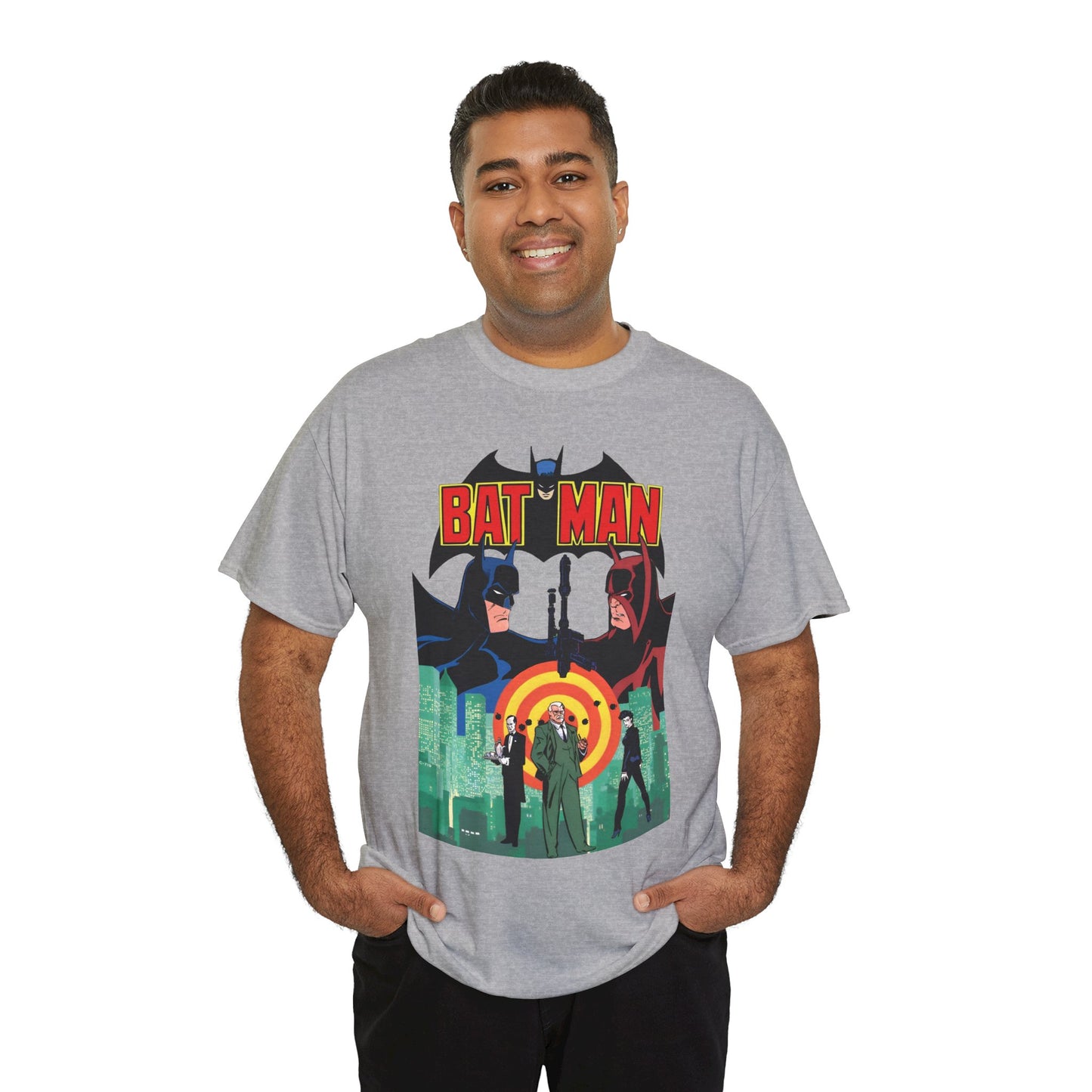 Batman T-Shirt - Michael Golden Art - Vs Wrath - Special #1 Cover - DC Comics