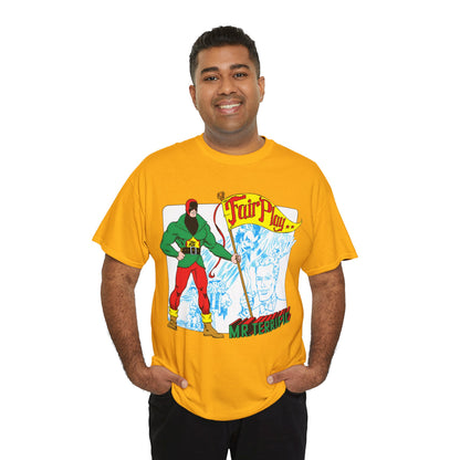 Mr Terrific T-Shirt - Stephen DeStefano Art - Who's Who in the DC Universe Entry - DC Comics