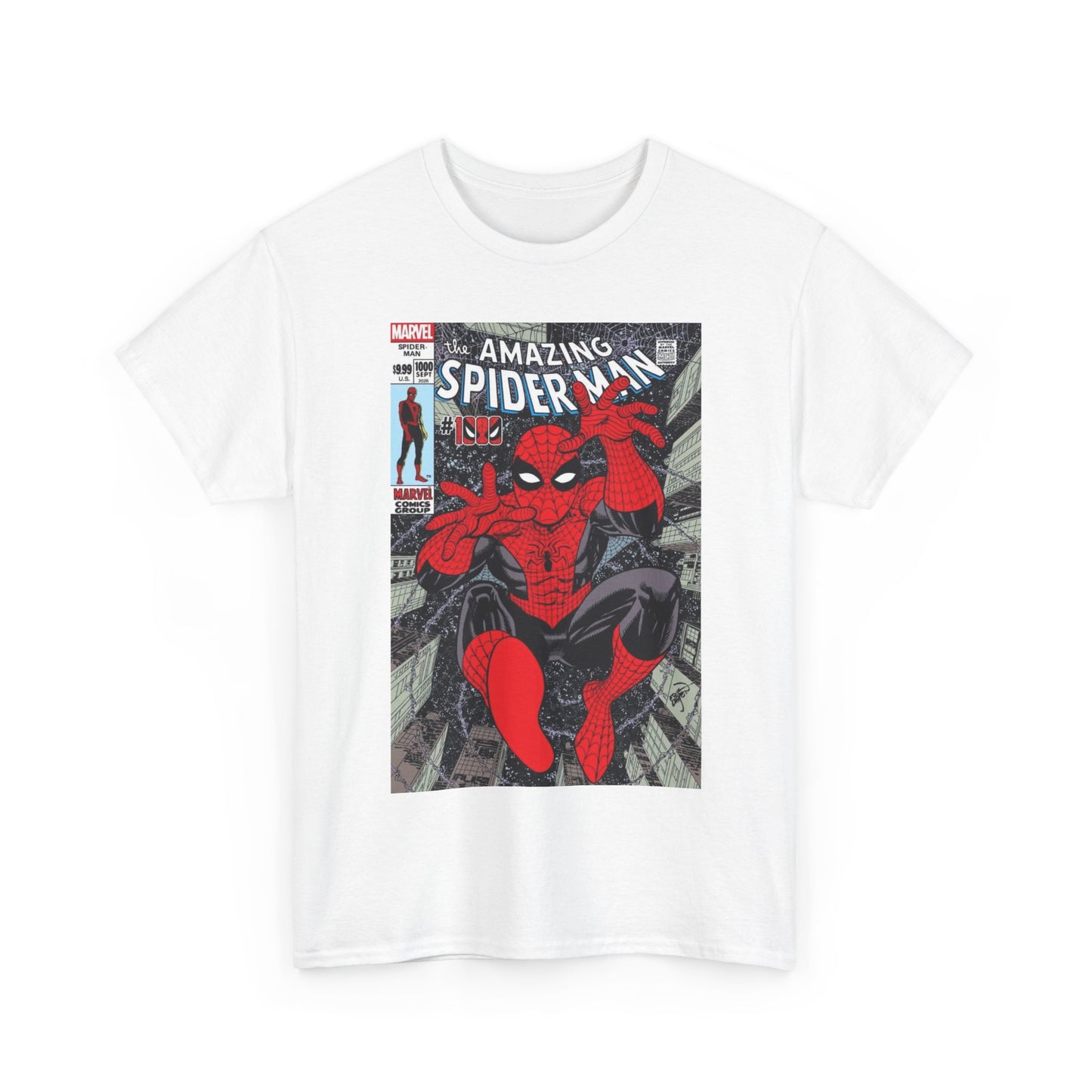 Amazing Spider-Man #1000 T-Shirt - Erik Larsen Art - Anniversary Issue Variant Cover Art - Marvel Comics
