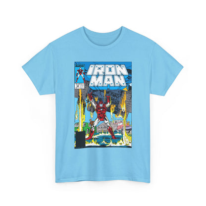 Iron Man #222 T-Shirt - Mark Bright Art - Marvel Comics